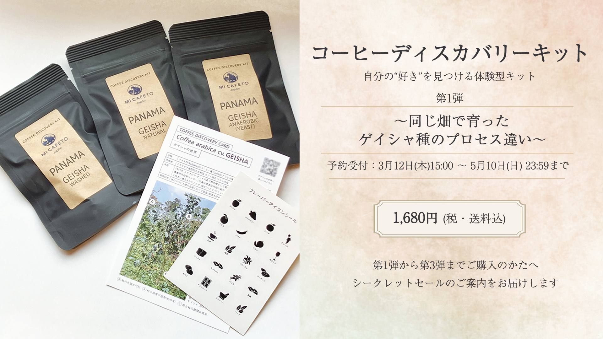 コーヒーディスカバリーキット